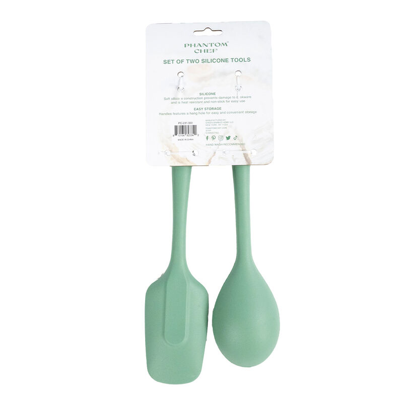 Phantom Chef Silicone Spoonula and Spoon Set image number 4