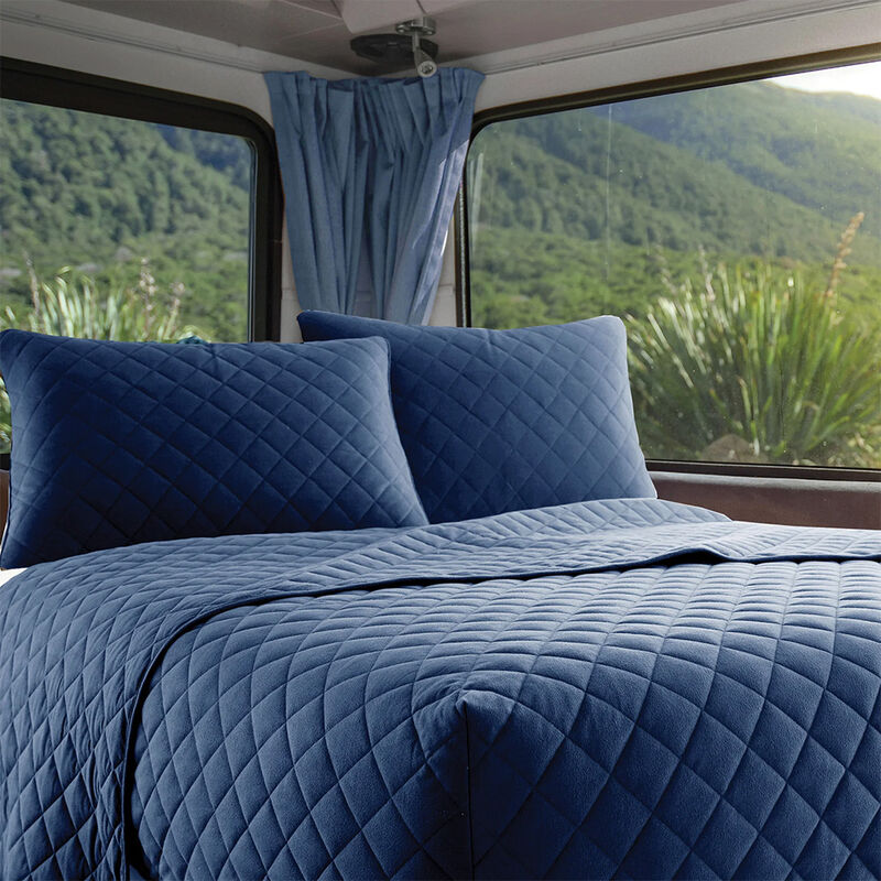 Shavel Home Products Micro Flannel RV Fitted Bedspread Set image number 6