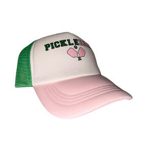 Lucky Zone Design Group Pink/Green Baseball Cap