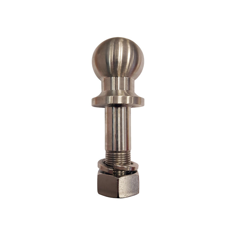 Trimax 2" Stainless Steel Tow Ball For Razor RP and XTR Aluminum Hitch Only image number 1