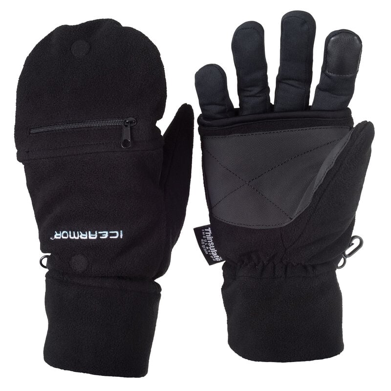 Clam Ice Armor Deluxe Fold Back Mitts, Large image number 1