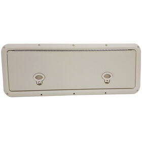 DPI Marine DPF Marine Creamy White Fulsh Series Hatch Door, 9" x 24" O.D. frame