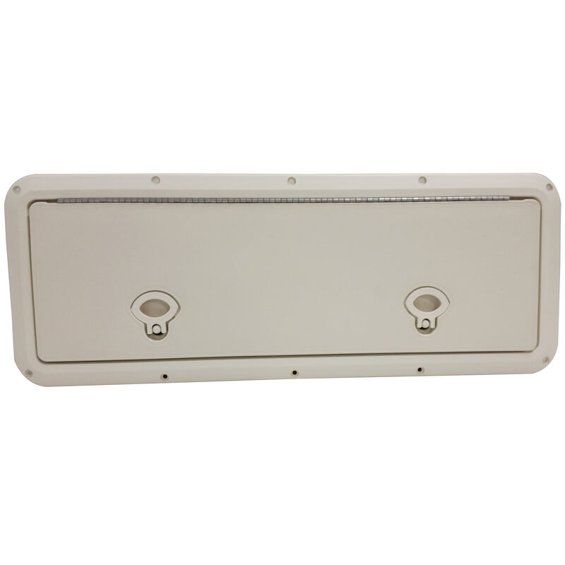 DPI Marine DPF Marine Creamy White Fulsh Series Hatch Door, 9" x 24" O.D. frame image number 1