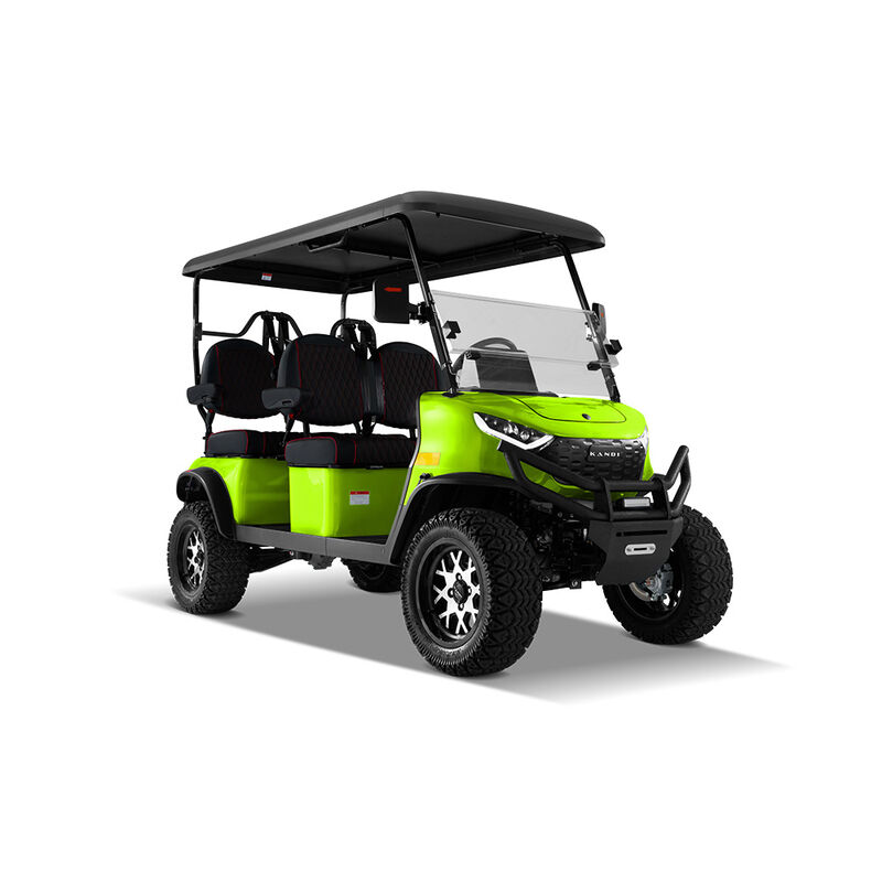 Kandi Kruiser 4-Person PRO Forward B Electric Golf Cart, Max Speed 15 MPH image number 1