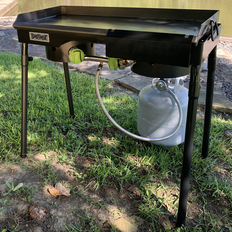 Bayou Classic Dual Patio Camp Stove w/Double Griddle image number 4