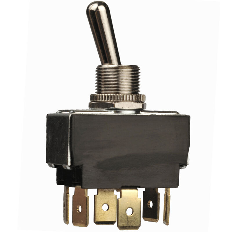 Sierra HeavyDuty 25Amp Toggle Switch, OnOffOn DPDT, Sierra Part No