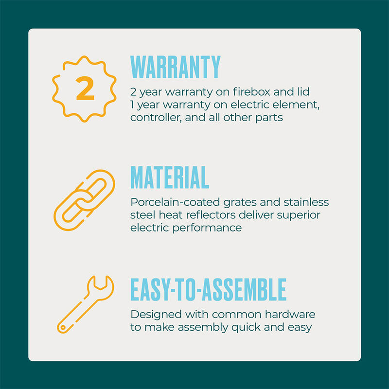 Charbroil Bistro Pro Tabletop Electric Grill, Red image number 10