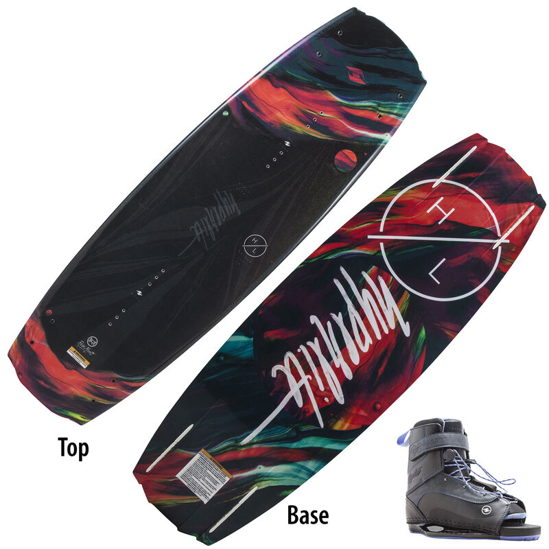 Hyperlite Maiden Wakeboard With Blur Bindings image number 1