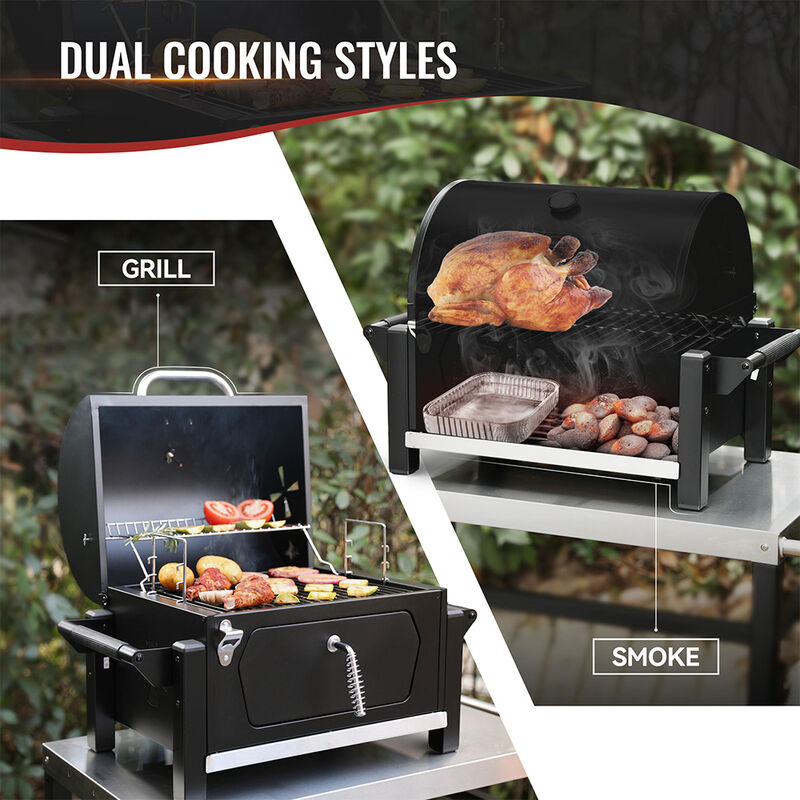 Royal Gourmet CD1519 Portable Charcoal Grill image number 12