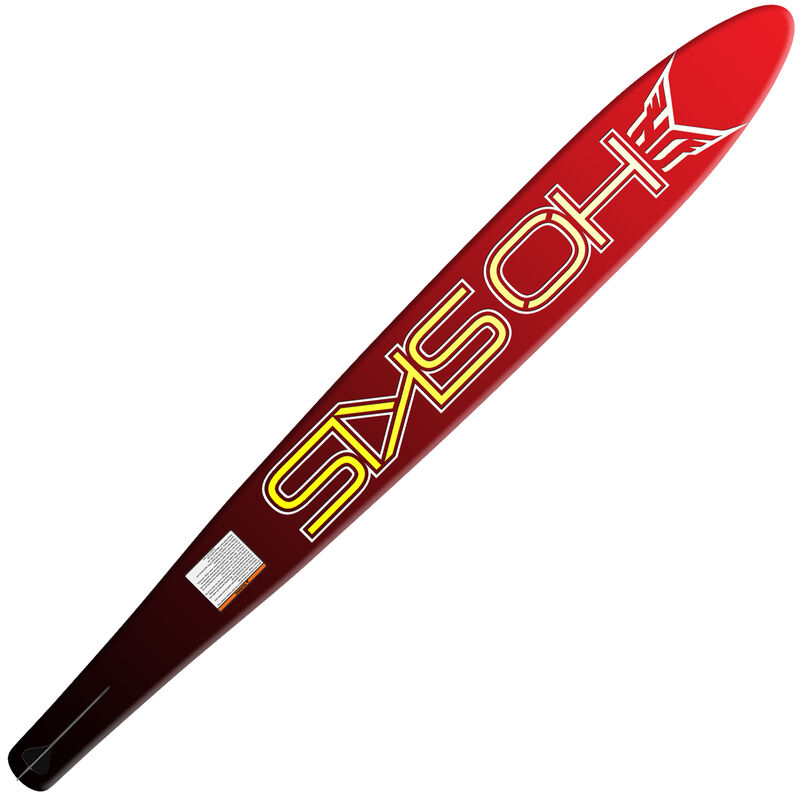 HO Burner Slalom Waterski With Double Free-Max Bindings image number 3