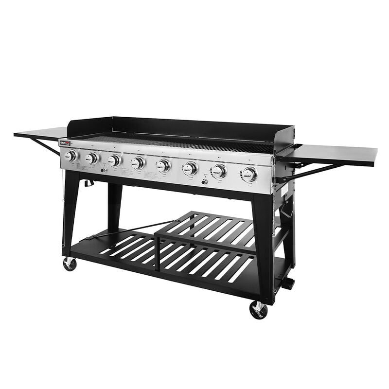 Royal Gourmet GB Series 8-Burner Gas Grill, Black/Stainless image number 5