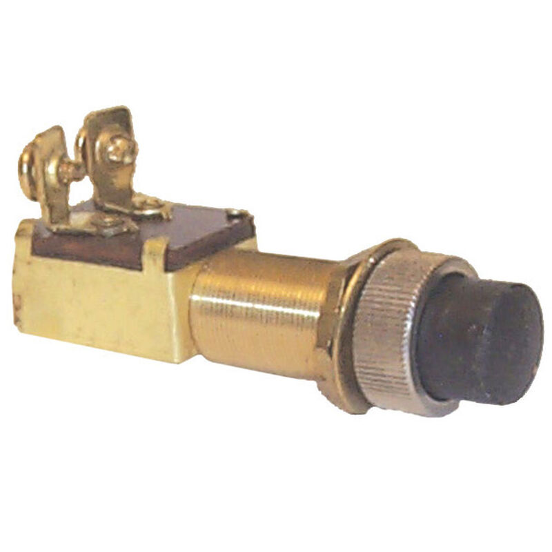 Sierra Push Button Switch Mom On/Off SPST, Sierra Part #MP39320 image number 1