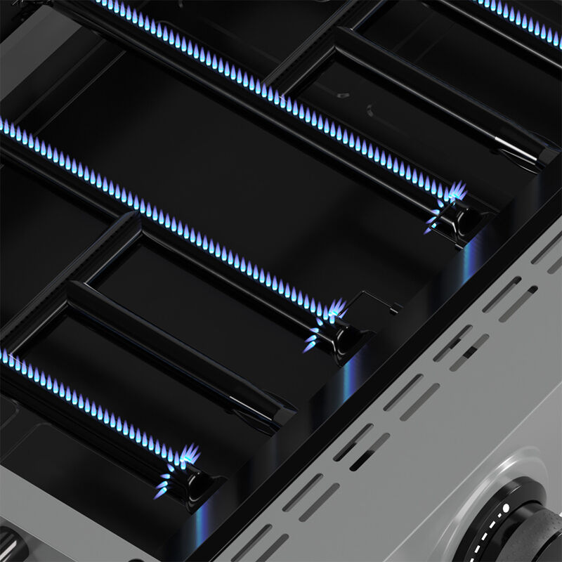 TYTUS Emberwood Gas Griddle with Grill/Prep Cart and Cover image number 5