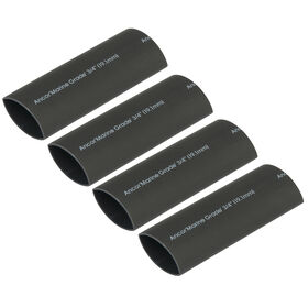 Ancor 3/4" x 12" Heat Shrink Tubing, 4 Per Pack
