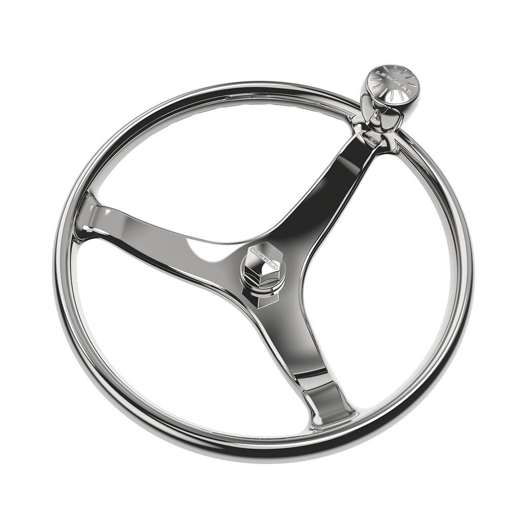 金属製 舵輪 Steering,Weel Lewmar Power Grip Boat Steering Wheel w/ 5/8