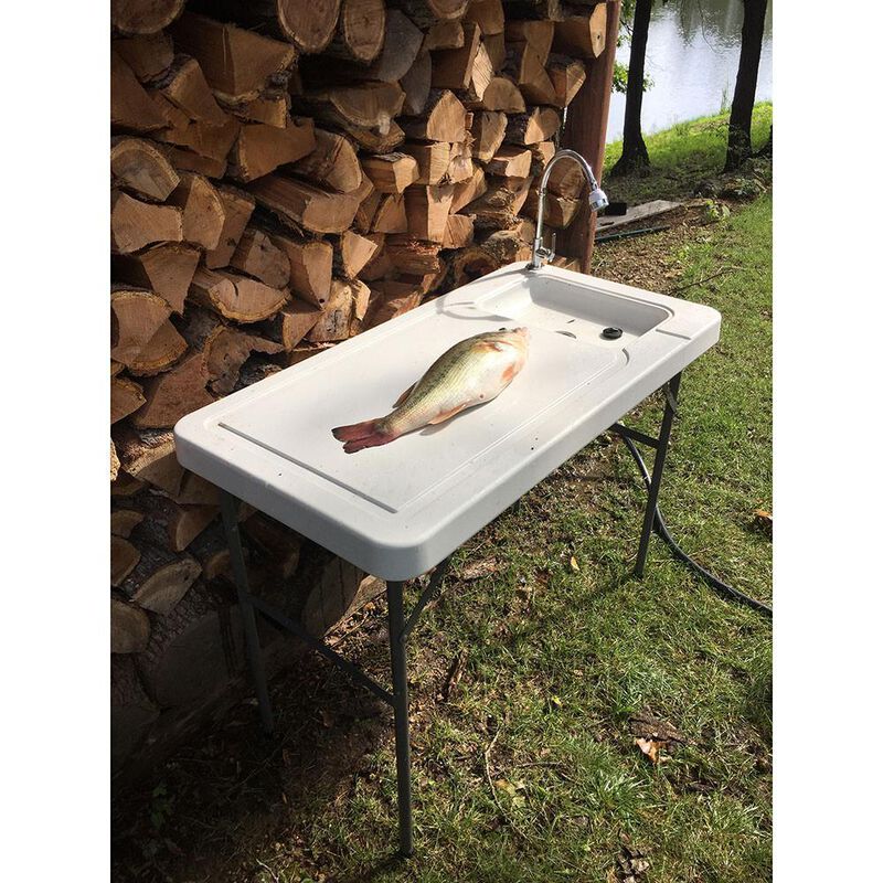 Sportsman Series Folding Fish Table With Faucet image number 5