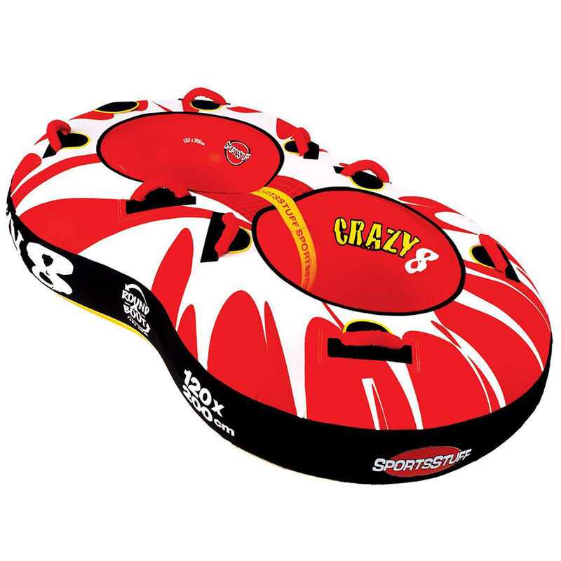 Sportsstuff Crazy 8, 2-Person Towable Tube image number 1