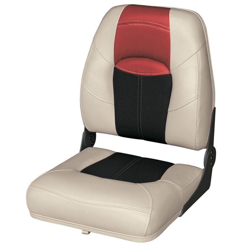 Wise Blast-Off Tour Series High-Back Folding Boat Seat image number 4