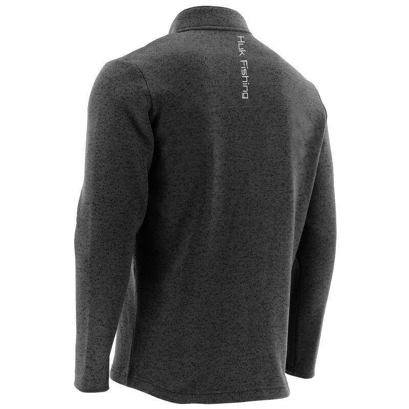 Huk Men's Channel Fleece Quarter-Zip Pullover image number 2