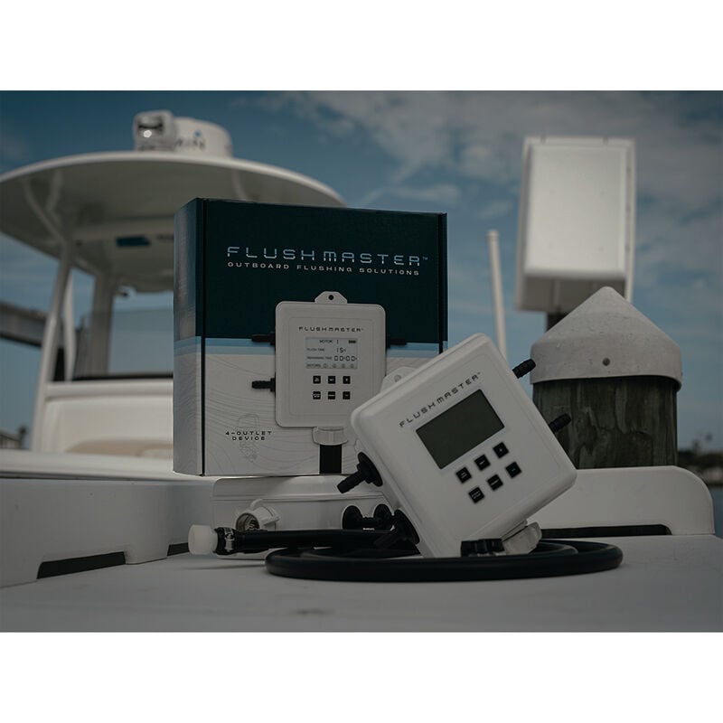 Flushmaster Outboard Flushing System, 4-Outlet, 20' Hose image number 2