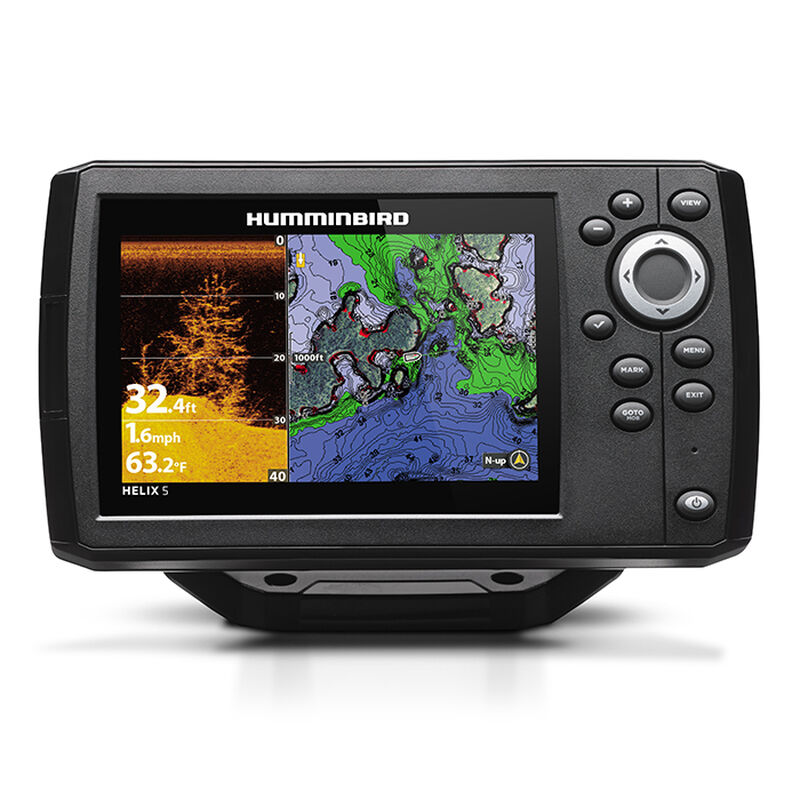 Humminbird Helix 5 DI GPS G2 CHIRP Fishfinder Chartplotter Combo image number 1
