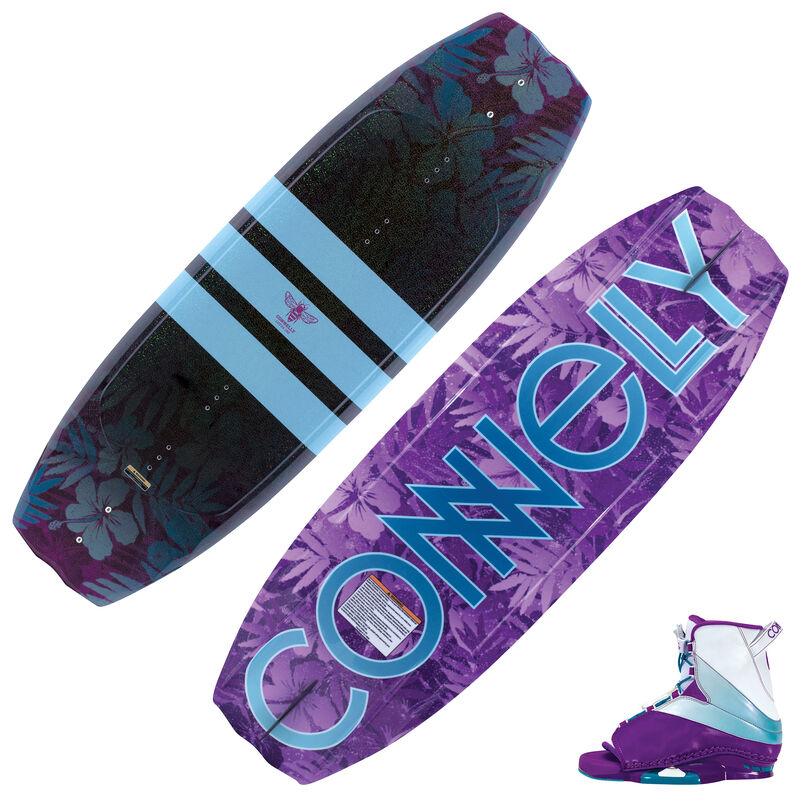 Connelly Lotus Wakeboard With Karma Bindings image number 1