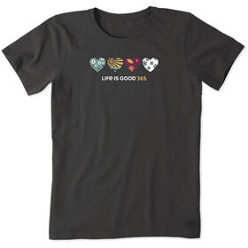 Life Is Good Women&rsquo;s 365 Hearts Crusher T-Shirt
