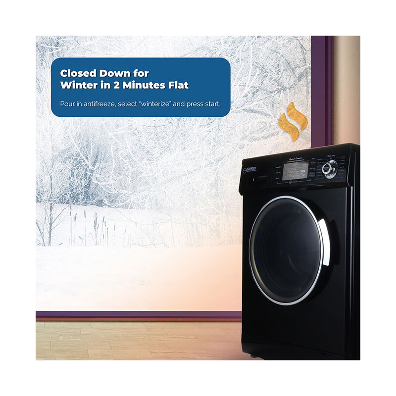 Equator Version 2 Pro All-in-One Washer Dryer, Vented/Ventless Dry, Winterize for RV Use, Black image number 2