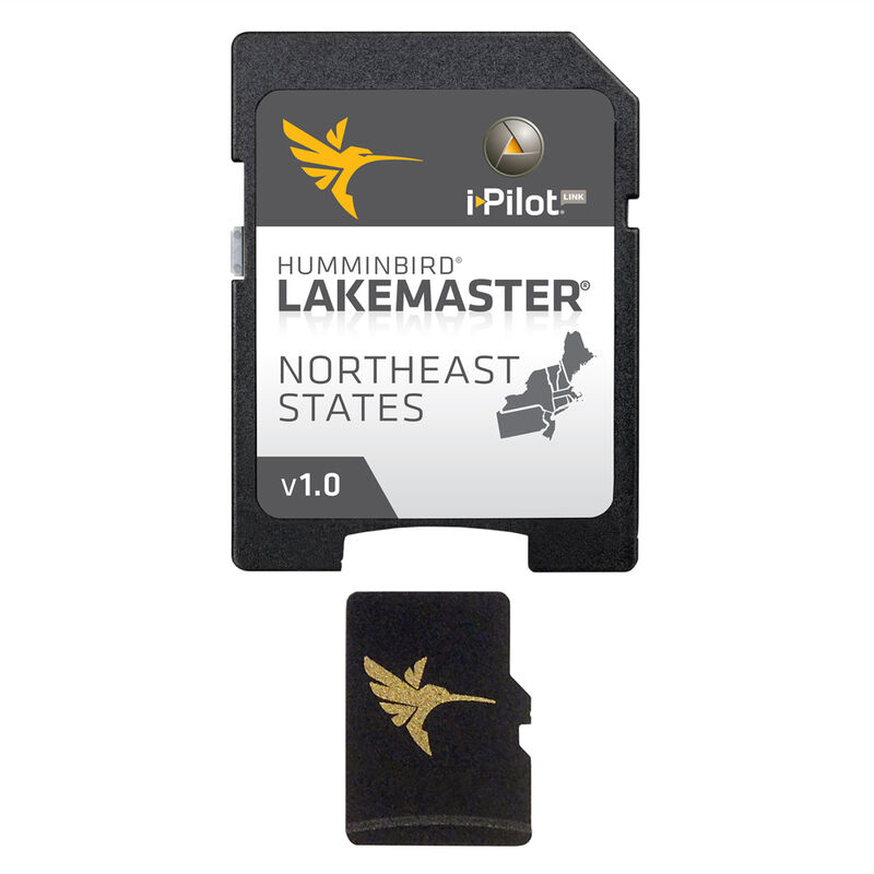 Humminbird LakeMaster Chart MicroSD/SD Card, Northeast States, Version 1 image number 1