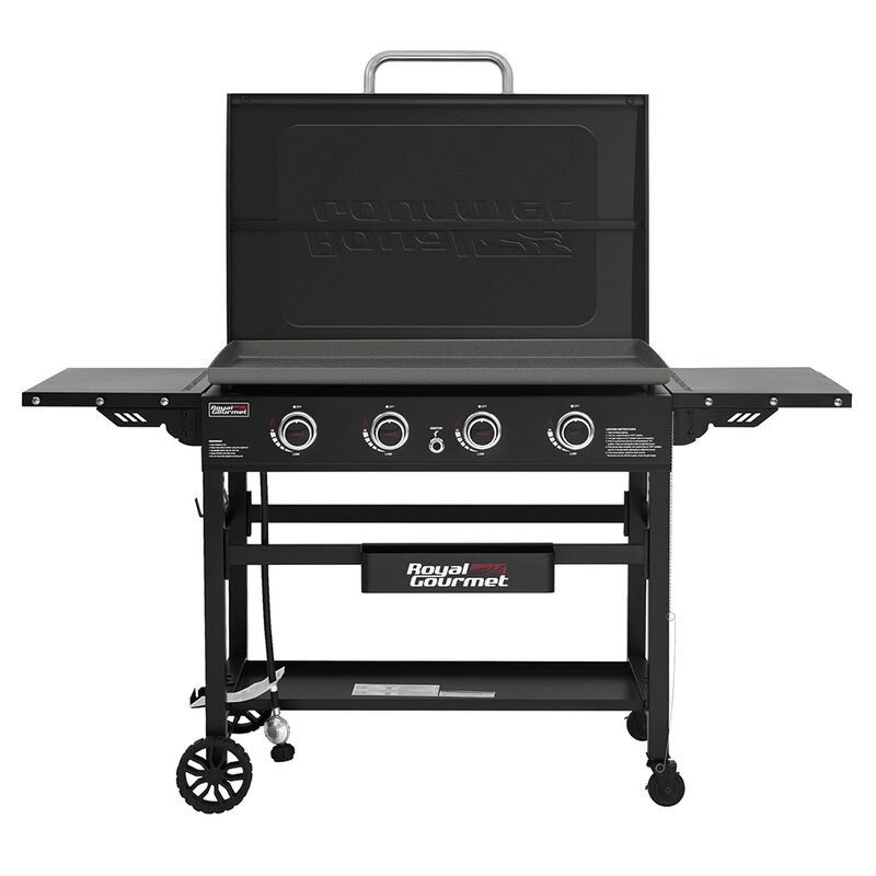 Royal Gourmet 36" 4-Burner Flat Top Gas Griddle with Hard Cover image number 10