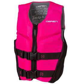 O'Brien Youth Flex V-Back Life Jacket - Pink