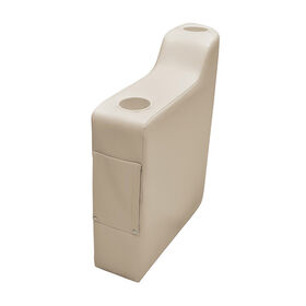 Wise Premier Pontoon Left Arm Rest, Stone