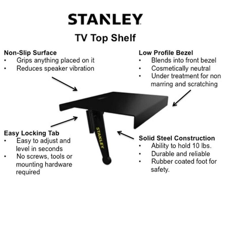 TV Top Shelf, 12-Inch Width image number 4