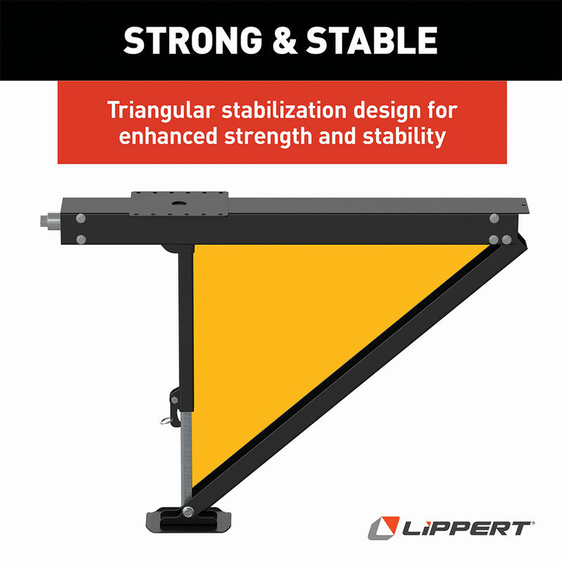 Lippert Quick Drop RV Stabilizer Single Leg Kit image number 3