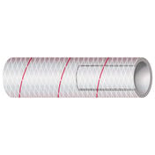 Shields 1-1/2" Polyester-Reinforced Red-Tracer Tubing, 50'L