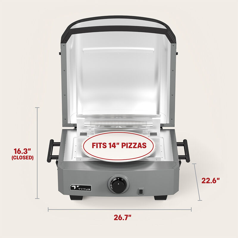 TYTUS Emberwood Pizza Oven with Cover image number 6