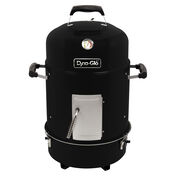 Dyna-Glo Compact Charcoal Bullet Smoker, High Gloss Black