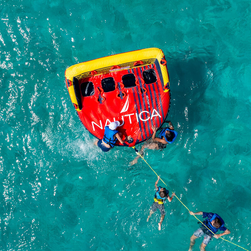 Nautica 4 Person Chariot Towable Tube image number 9