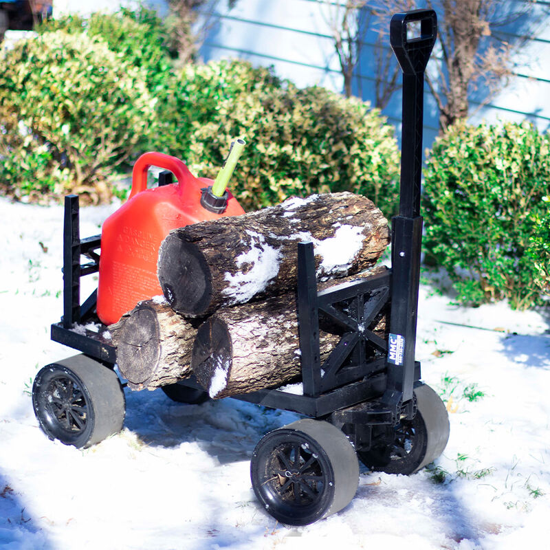 Mighty Max Cart Collapsible Utility Dolly Cart, Black Tub image number 10