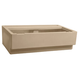 Toonmate Pontoon 36" Wide Bench Seat Base - Sand