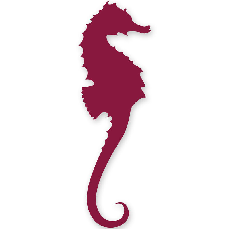 Sea Horse Vinyl Decal image number 11