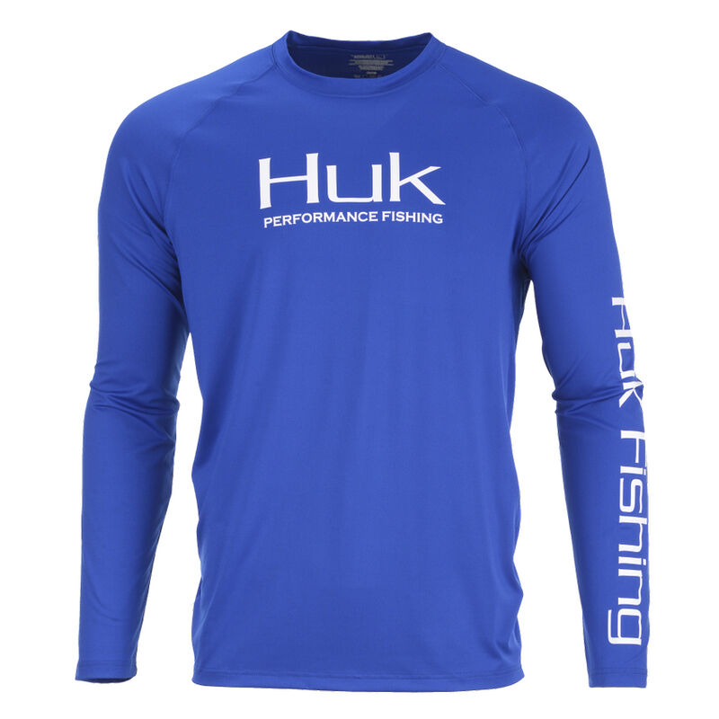 HUK Men’s Pursuit Vented Long-Sleeve Tee image number 21