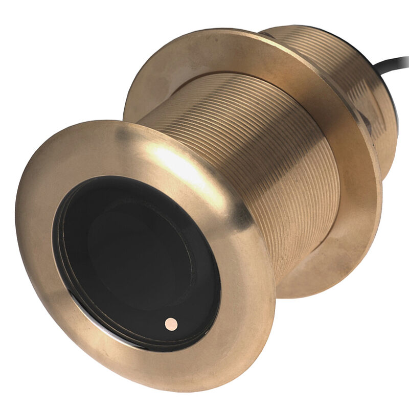 Raymarine B75H Bronze 0&deg; Depth/Temp Thru-Hull Transducer for CP370 & CP570 CHIRP image number 1