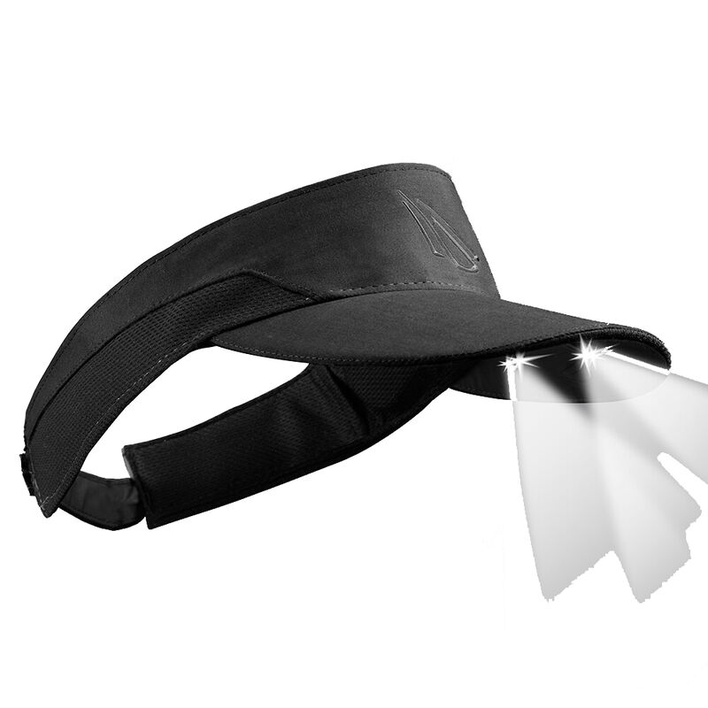 Panther Vision Powercap 25/10 LED Lighted Visor, Black image number 1