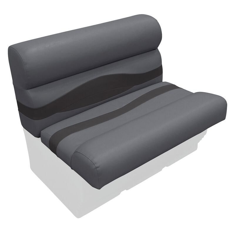 Wise Premier Pontoon 36" Bench Seat Top Cushion Set Only image number 3