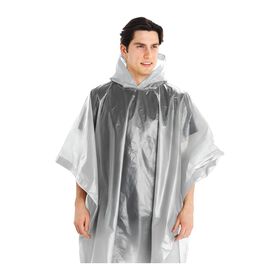 Coghlan's Rain Poncho, Clear Reusable Waterproof Emergency Gear