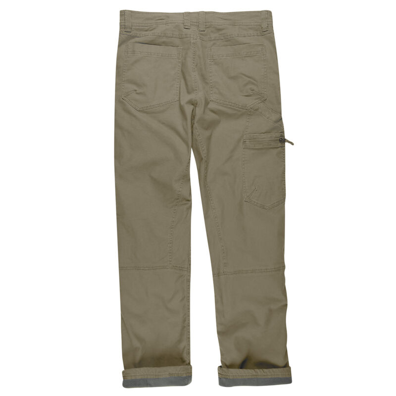 Ultimate Terrain Men's Essential Fleece-Lined Stretch Canvas Pant image number 12