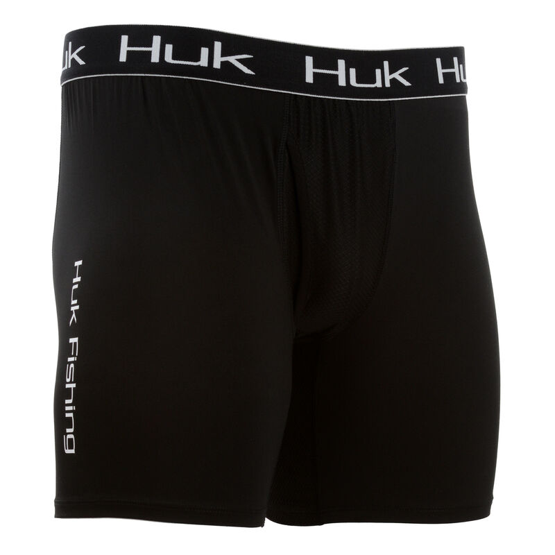 HUK Men’s Solid Boxer Jock image number 1