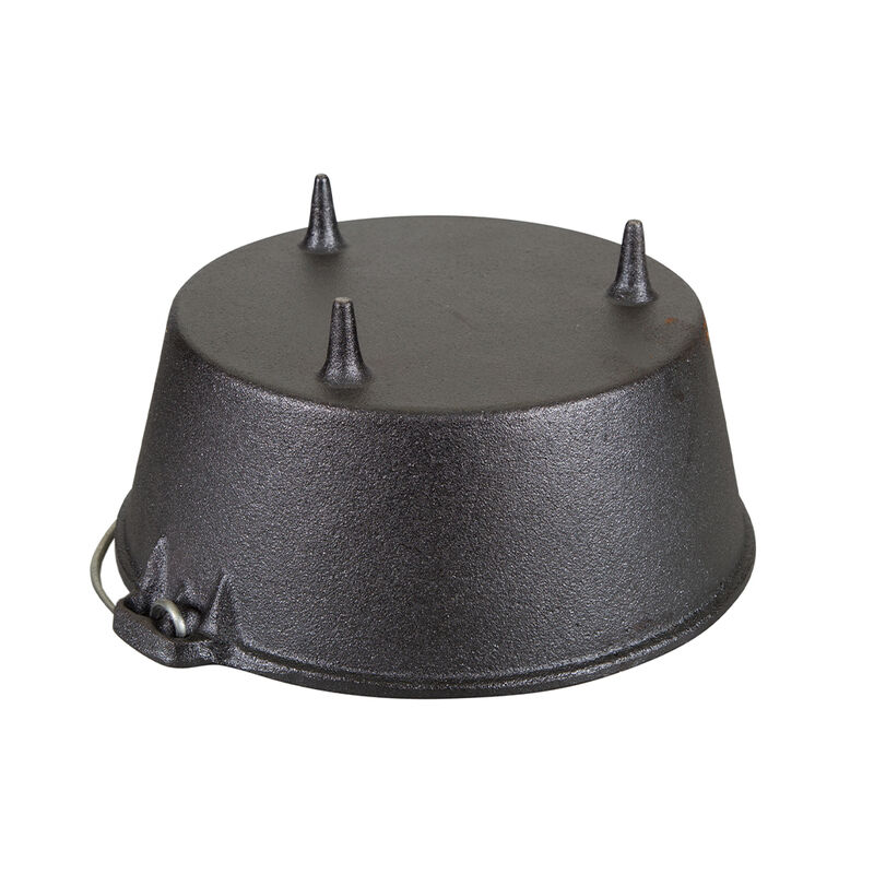 Stansport 4-Quart Pre-Seasoned Cast Iron Dutch Oven with Legs image number 5