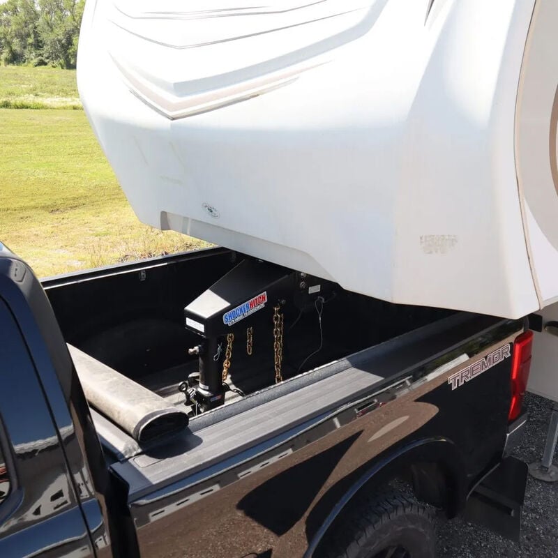 Shocker Hitch 5th Wheel to Gooseneck Shift Lock Coupler Conversion Kit, Lippert 1621, 0719, RhinoBox, without Chain Kit image number 6